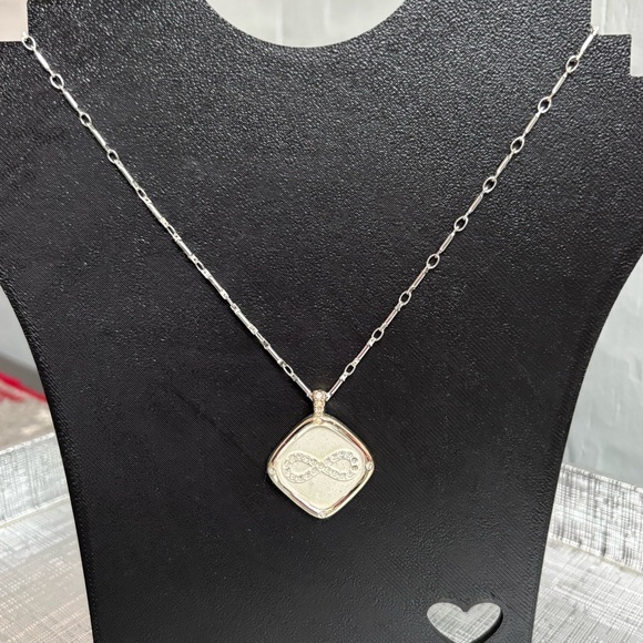 Love This Life Infinity Pendant Necklace - Picture 2 of 5